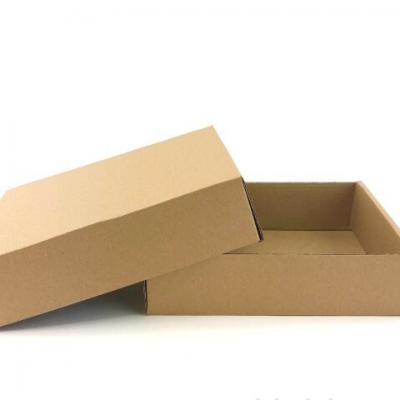 Коробка самосборная 18.5*15.5*5 см Крафт крышка/дно 56311